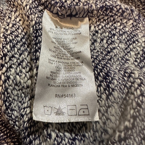 Kensie Performance Drawstring Cowlneck Half Sleeve Sweater Kangaroo Pocket Small - Picture 16 of 16